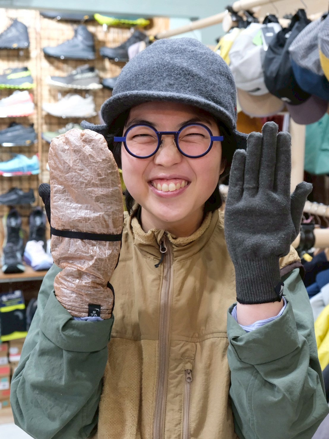 ADRIFT DYNEEMA MITTEN（オクタとDCF使用／軽量）【STATIC】