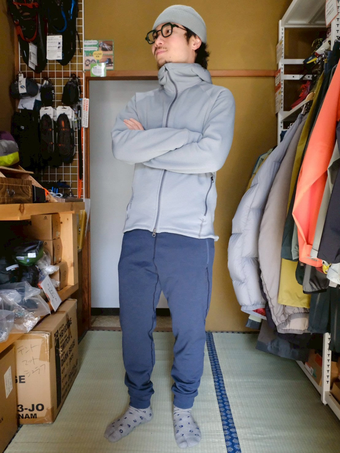 Outright Pants M's W's（肌触りトロトロなフリースパンツ）【HOUDINI】