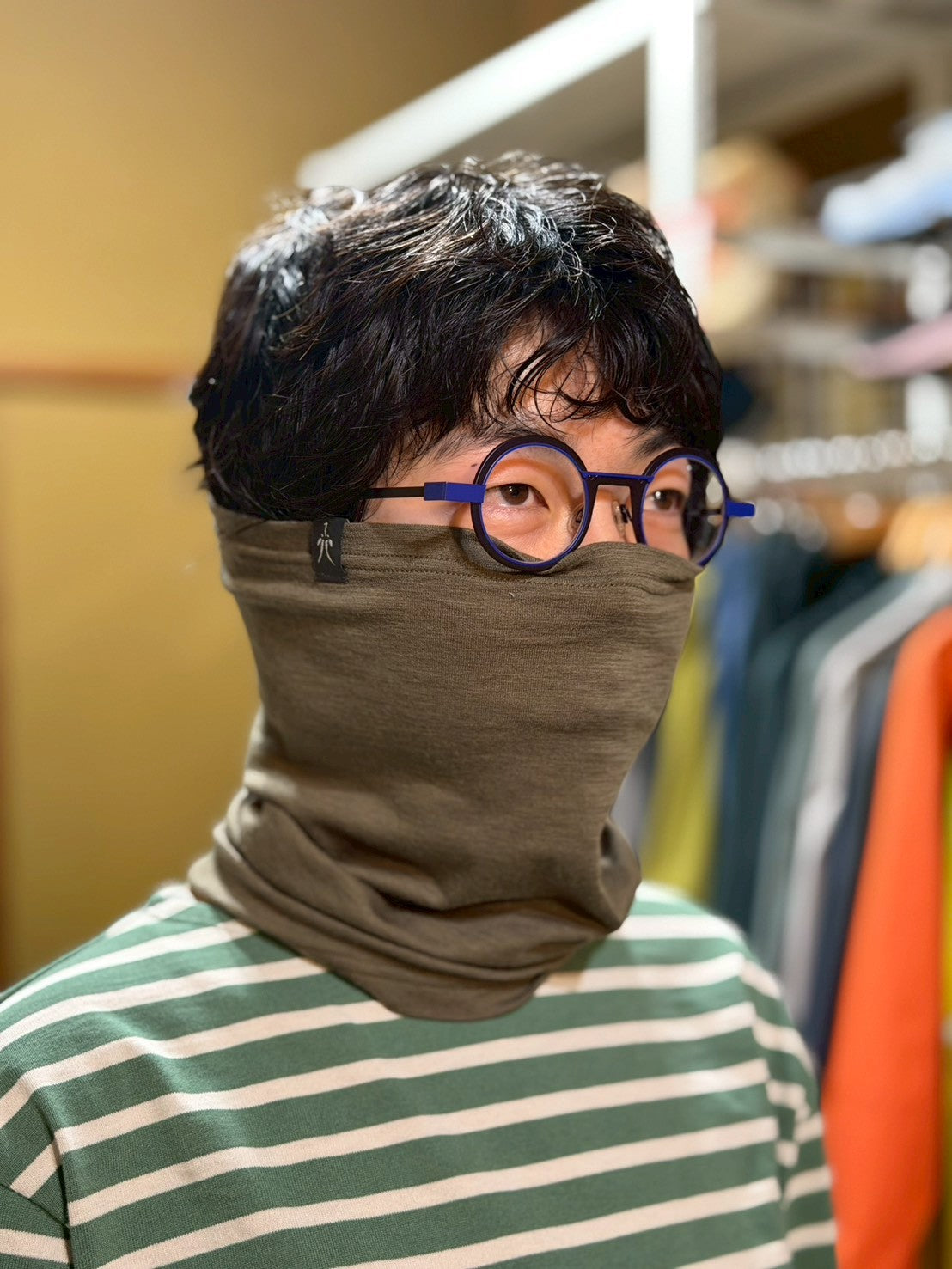 WOOLIES PRO TECH QUICK LINK（高通気・高伸縮・高耐久のネックゲイター）【ibex】
