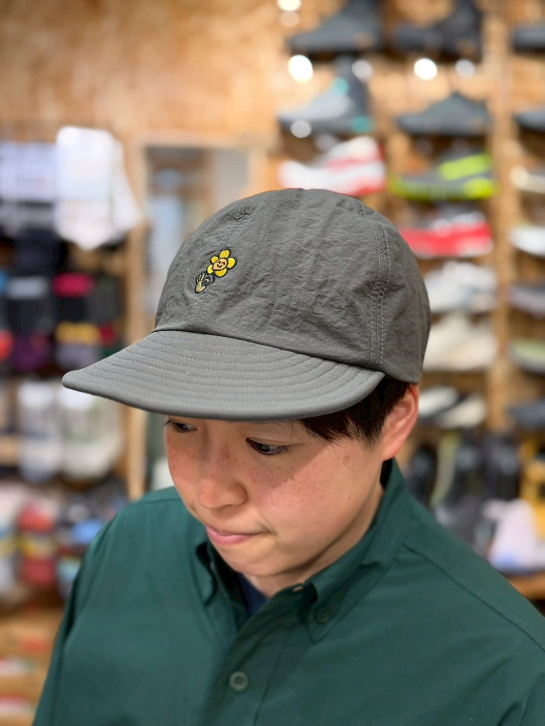 Sunny Cap（刺繍が可愛いキャップ）h261-282【halo commodity】