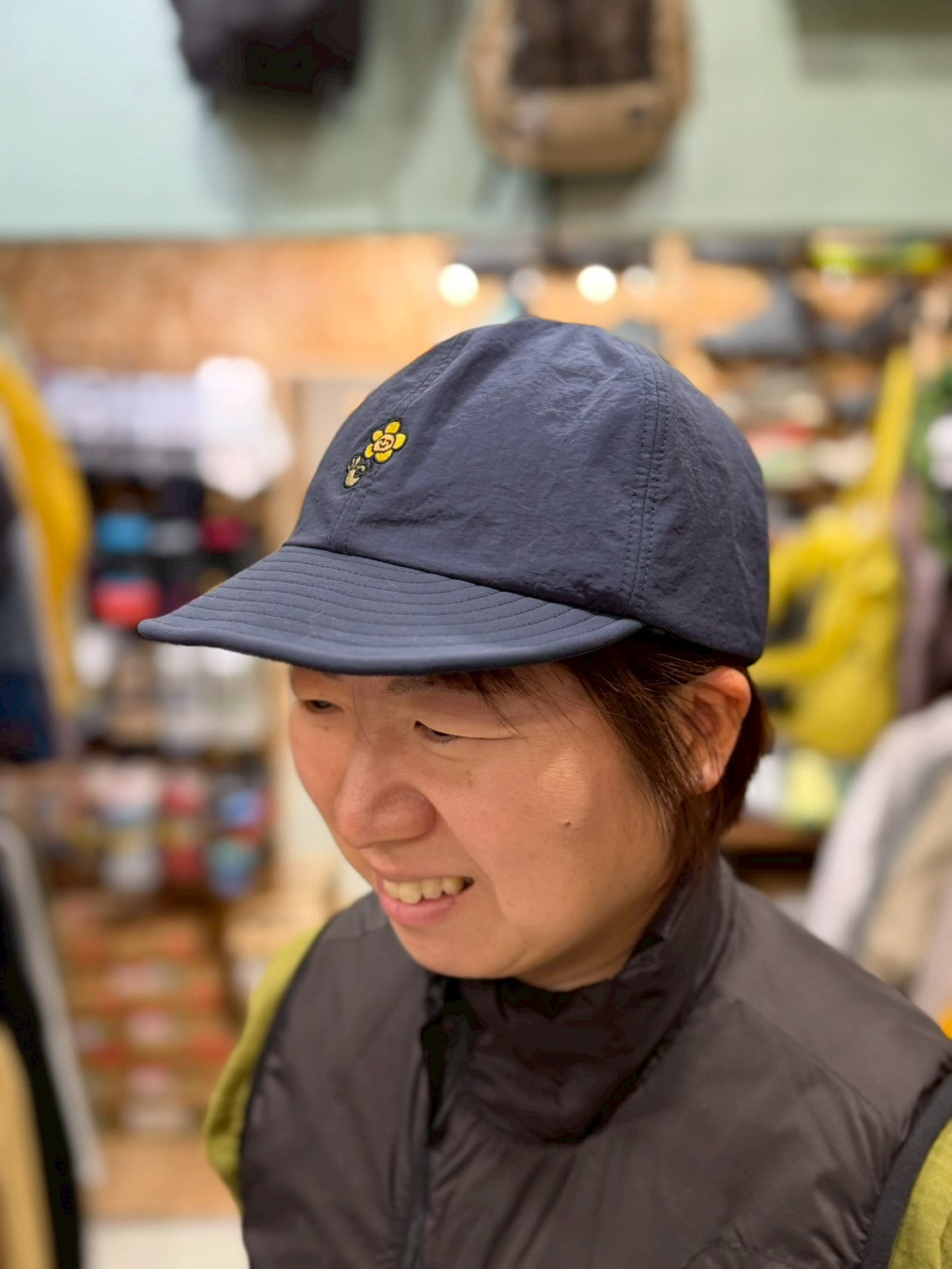 Sunny Cap（刺繍が可愛いキャップ）h261-282【halo commodity】