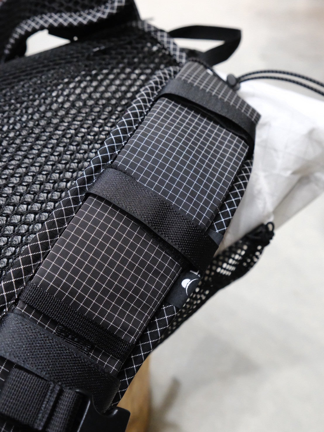 Shoulder Air Mesh Pad（ショルダーベルト用パッド/肩回りのクッション性と通気性アップ）【LUNA PROJECT】