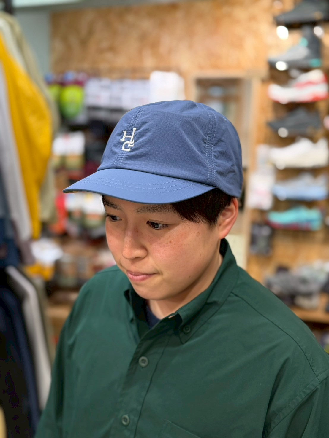 ROGO Cap（刺しゅう入り6パネルキャップ）h261-289【halo commodity