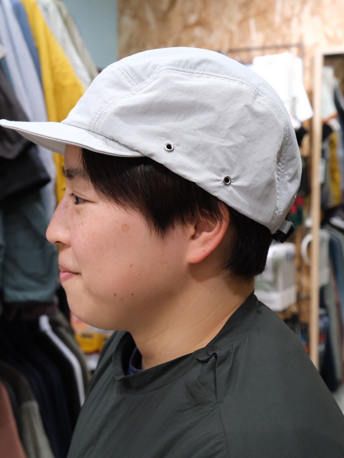 Salt Jet Cap（ツバ短め）h261-311【halo commodity】