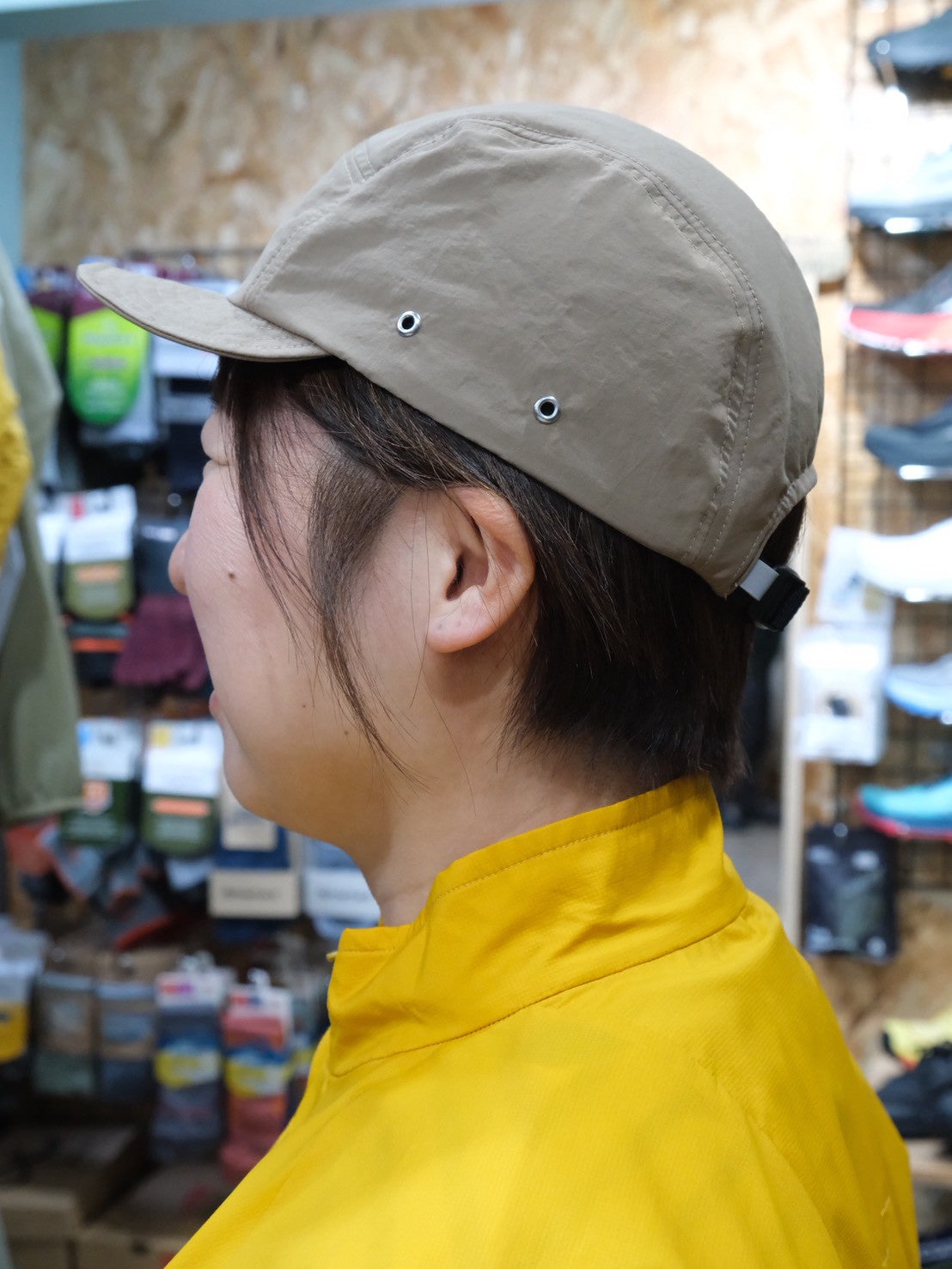 Salt Jet Cap（ツバ短め）h261-311【halo commodity】