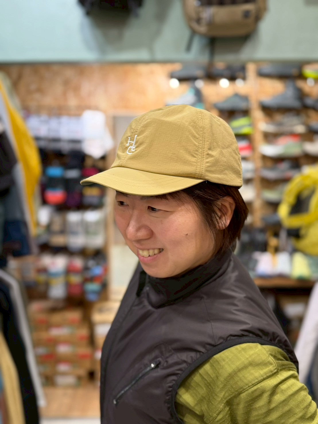 ROGO Cap（刺しゅう入り6パネルキャップ）h261-289【halo commodity