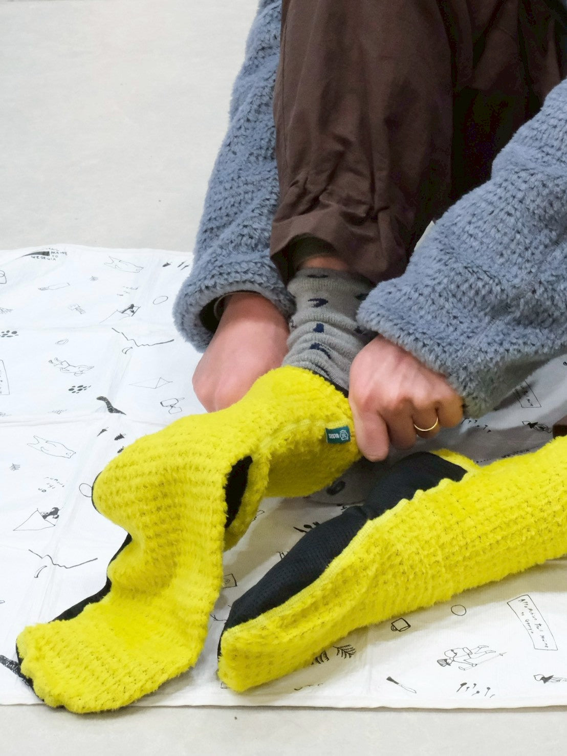 Foot Socks（AlphaとOcta使用の保温ソックス）【ULSUS】