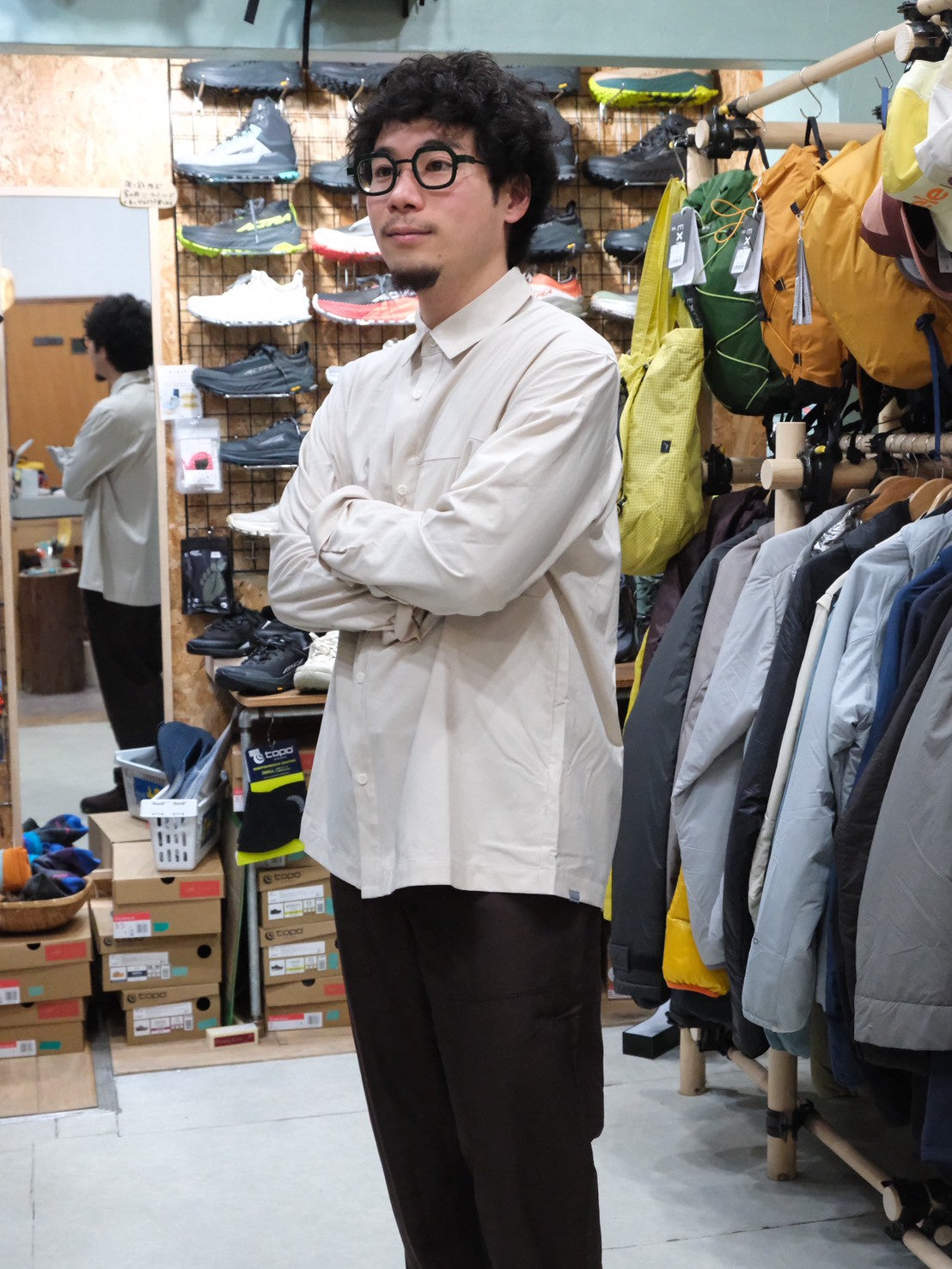 Ms Symbio Field Shirt（シルクのような肌触り/ストレッチ/高耐久）【HOUDINI】