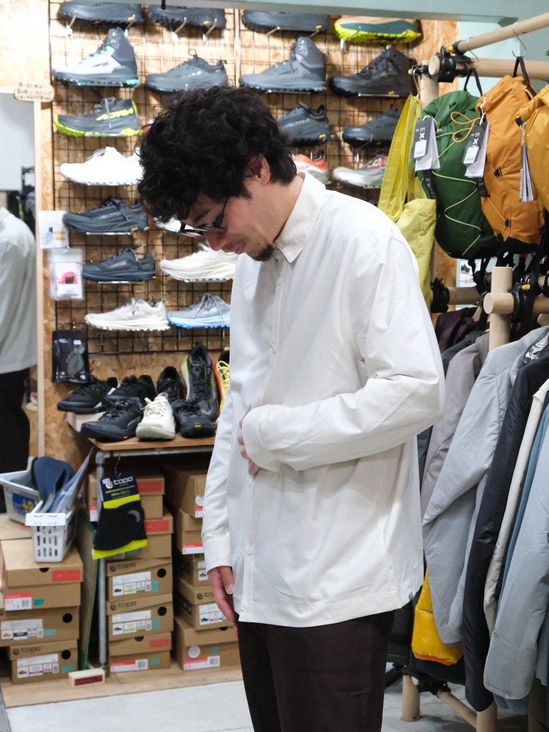 Ms Symbio Base Shirt【HOUDINI】