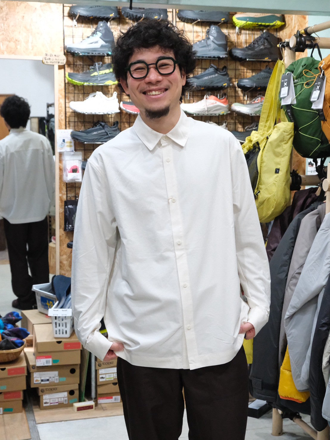 Ms Symbio Base Shirt【HOUDINI】