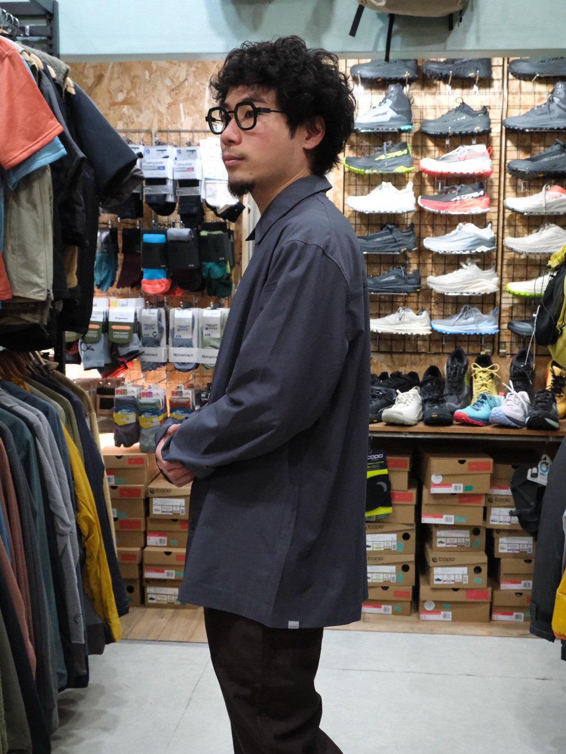 Ms Symbio Base Shirt【HOUDINI】