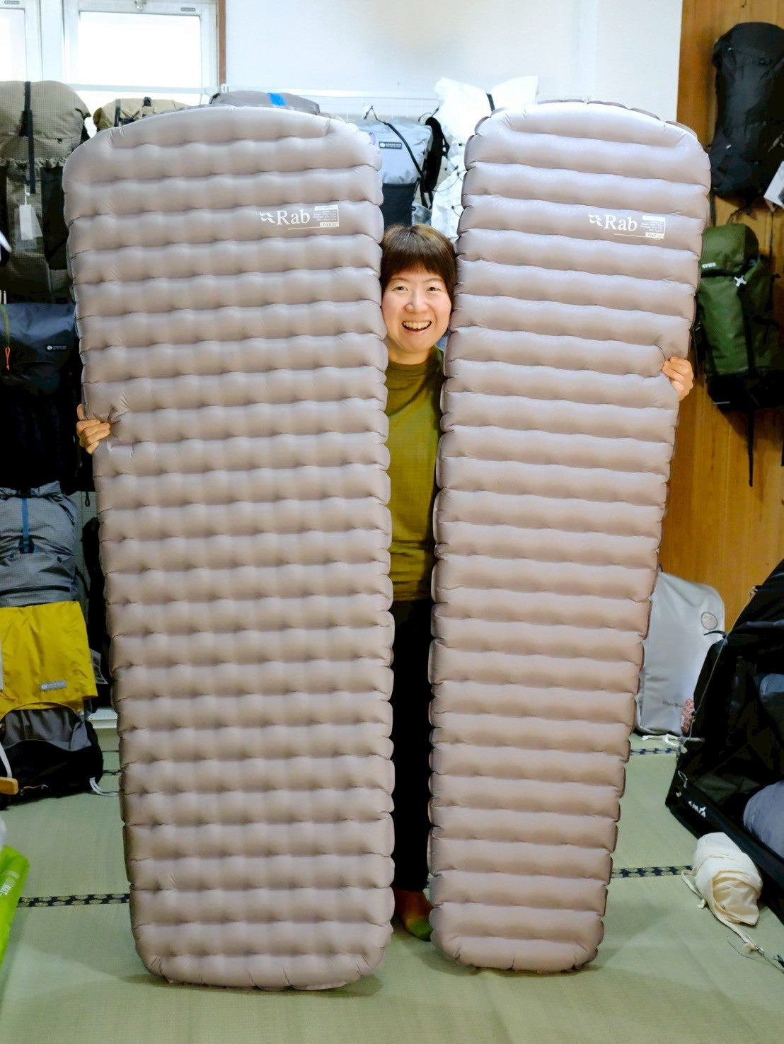 Ultrasphere 5（R値5.5のオールシーズンエアマット）【Rab】