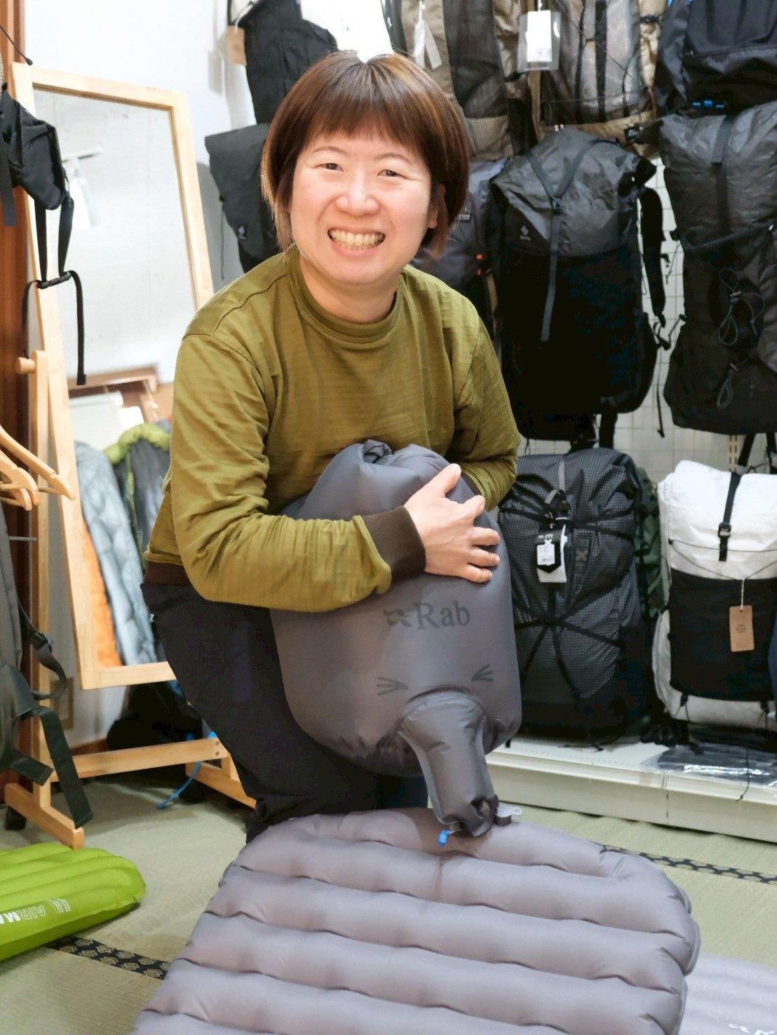 Ultrasphere 5（R値5.5のオールシーズンエアマット）【Rab】