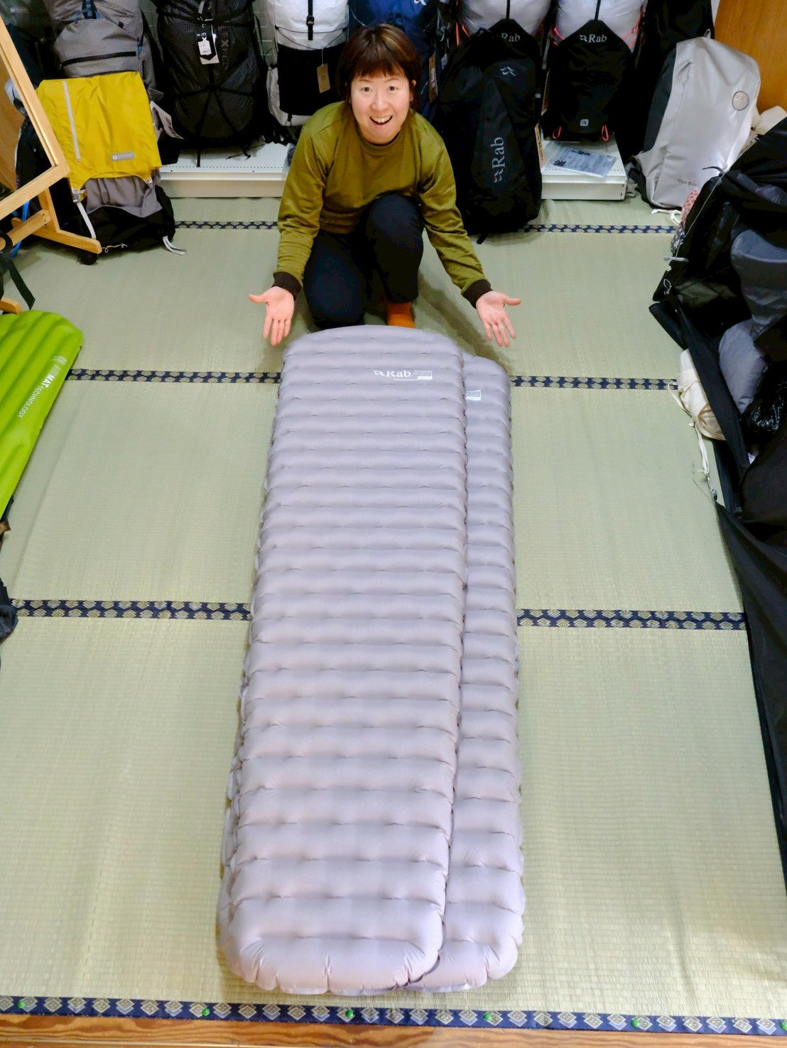 Ultrasphere 5（R値5.5のオールシーズンエアマット）【Rab】