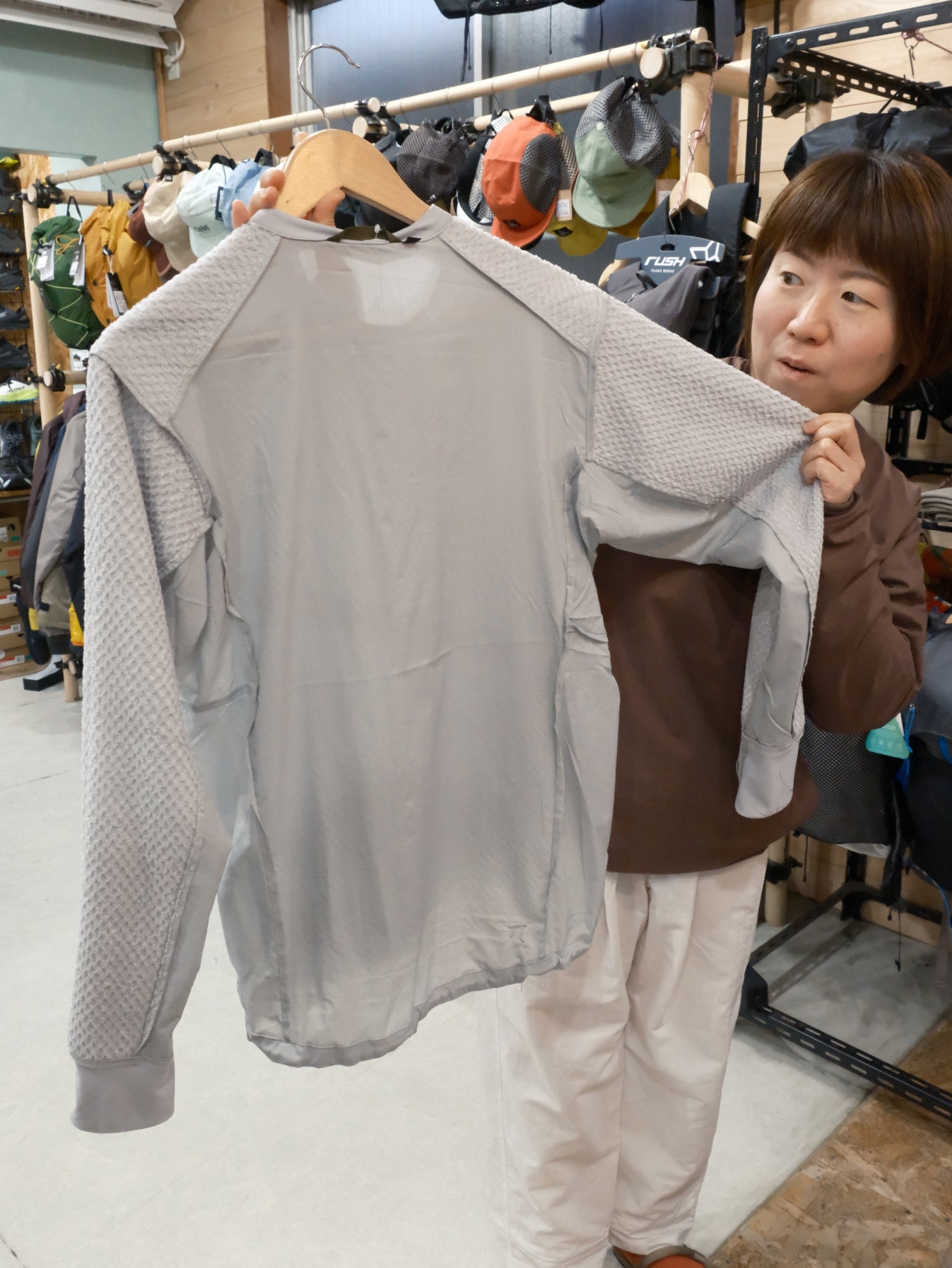 Pedestal polo t ロンt DAB Brrrsos着用 Yoko POLO