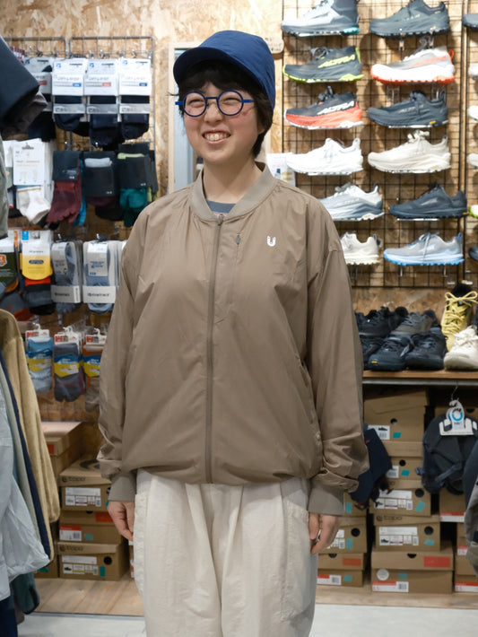 Sato Wind Blouson（通気するブルゾン型ウインドシェル）【TANNUKI】Pumpkinは当店別注色です