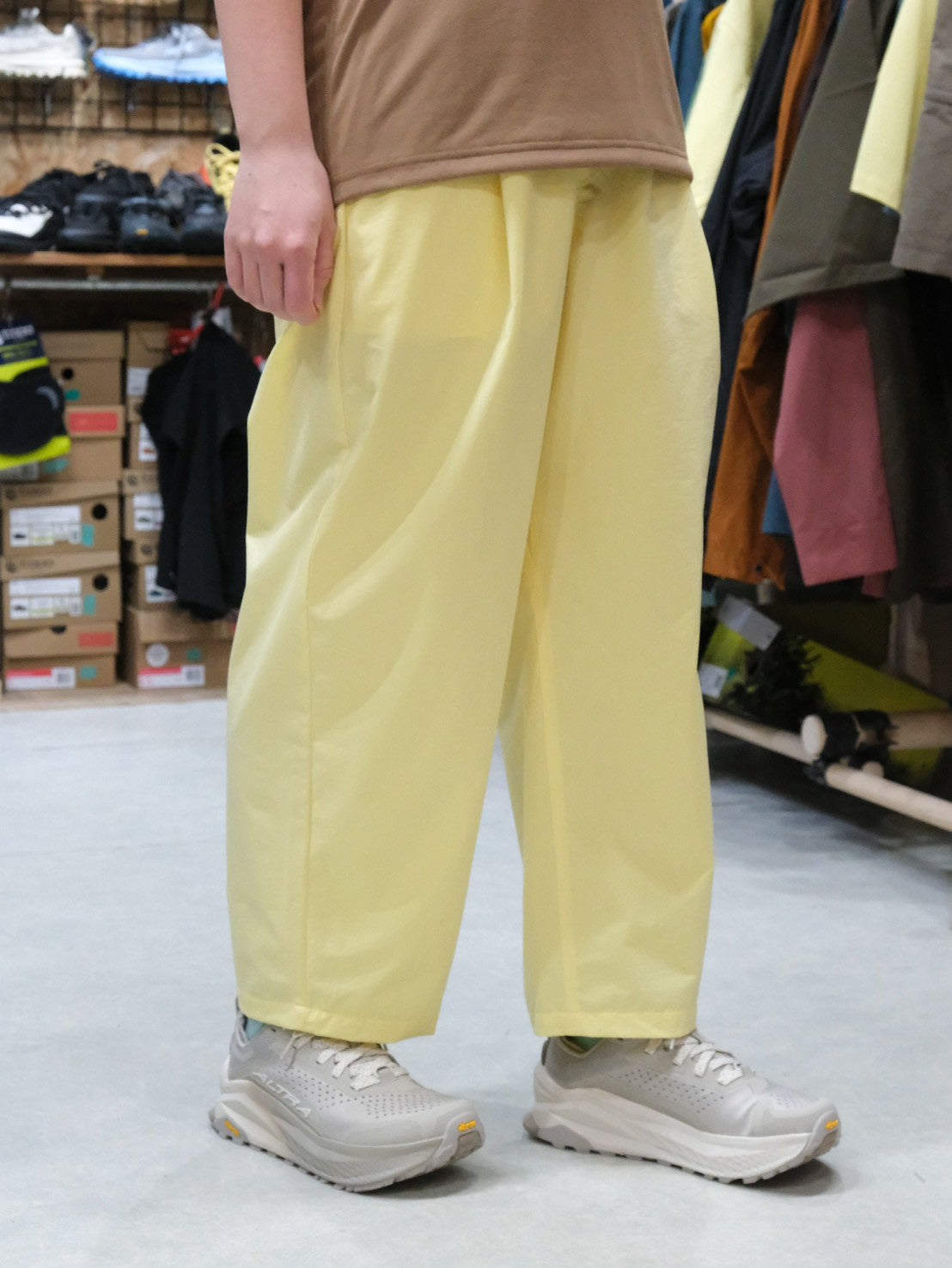 Andante Wide Pant（ゆったりシルエット／ストレッチ・速乾・撥水