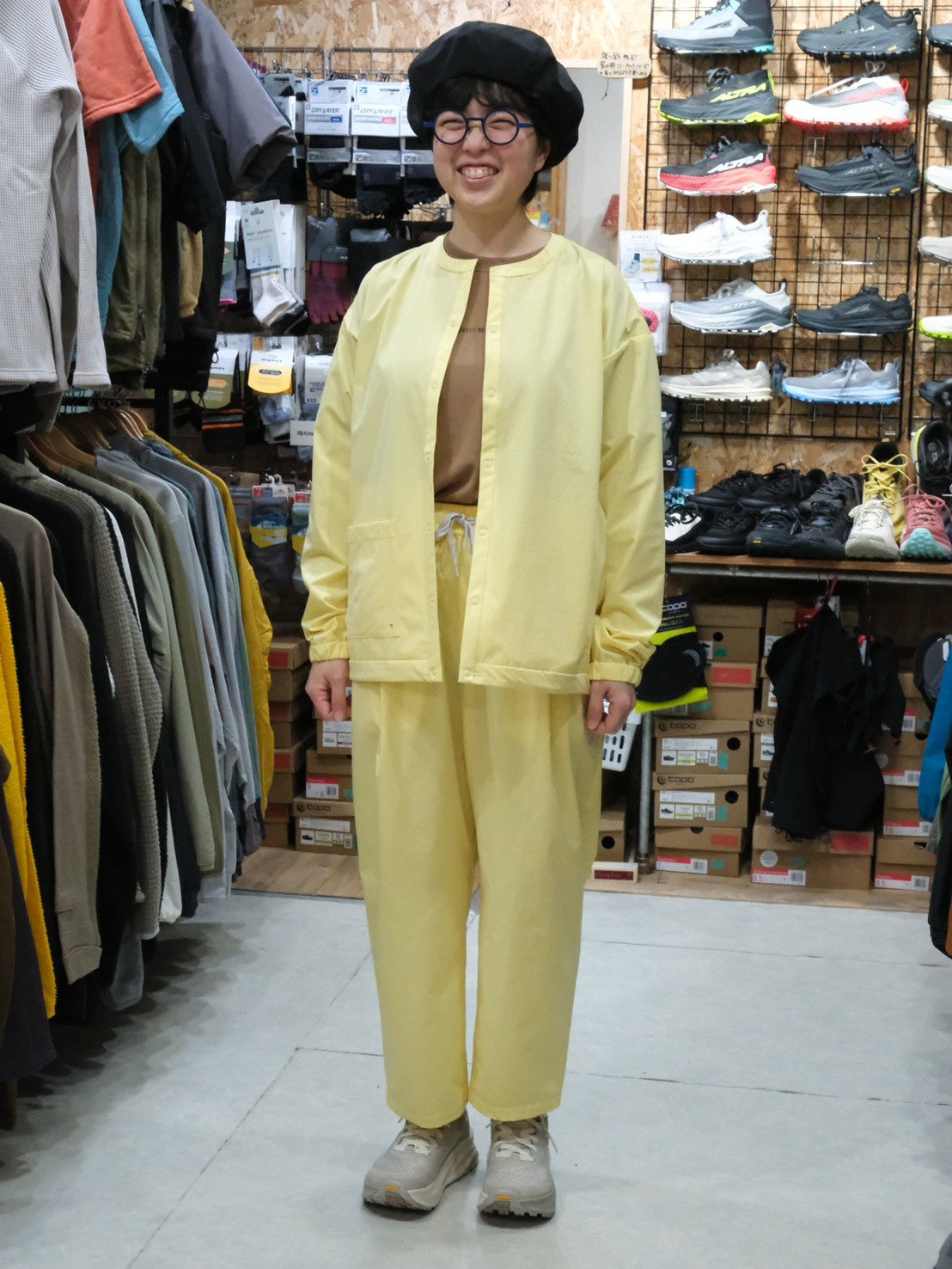 Andante Cardigan（ストレッチ・速乾・撥水／ウインドシェル