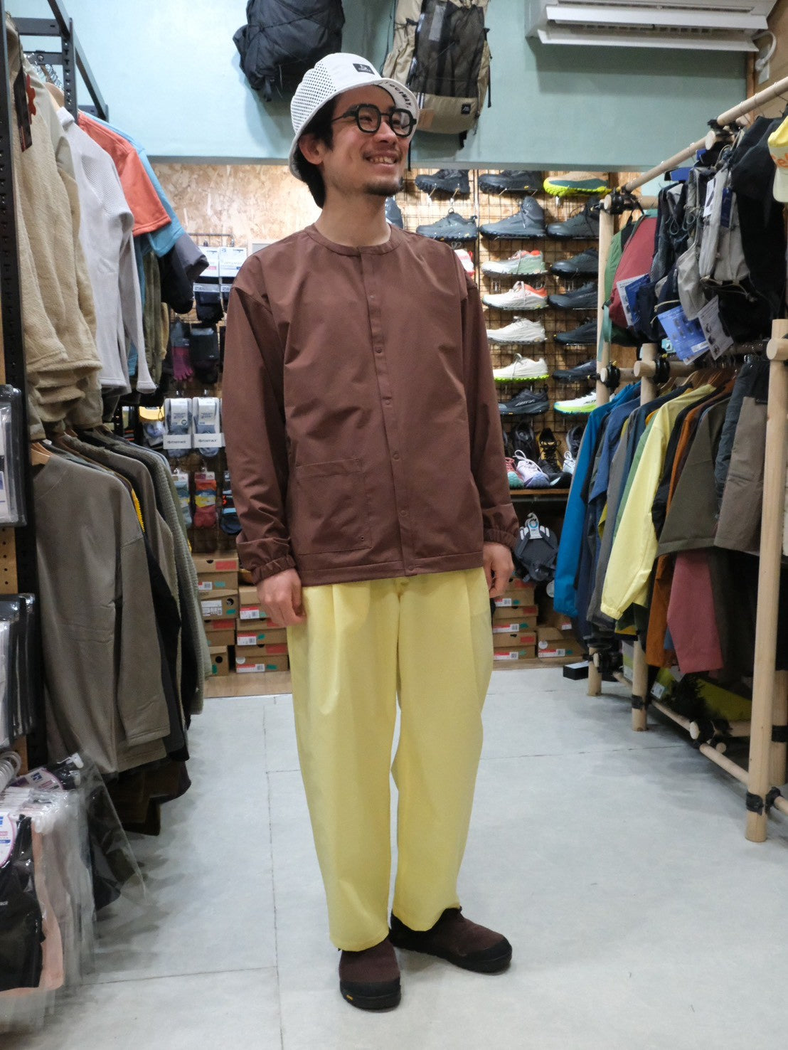 L★TANNUKIタヌキAndanteWidePantアンダンテワイドパンツ Andante Wide Pant（ゆったりシルエット／ストレッチ・速乾・撥水