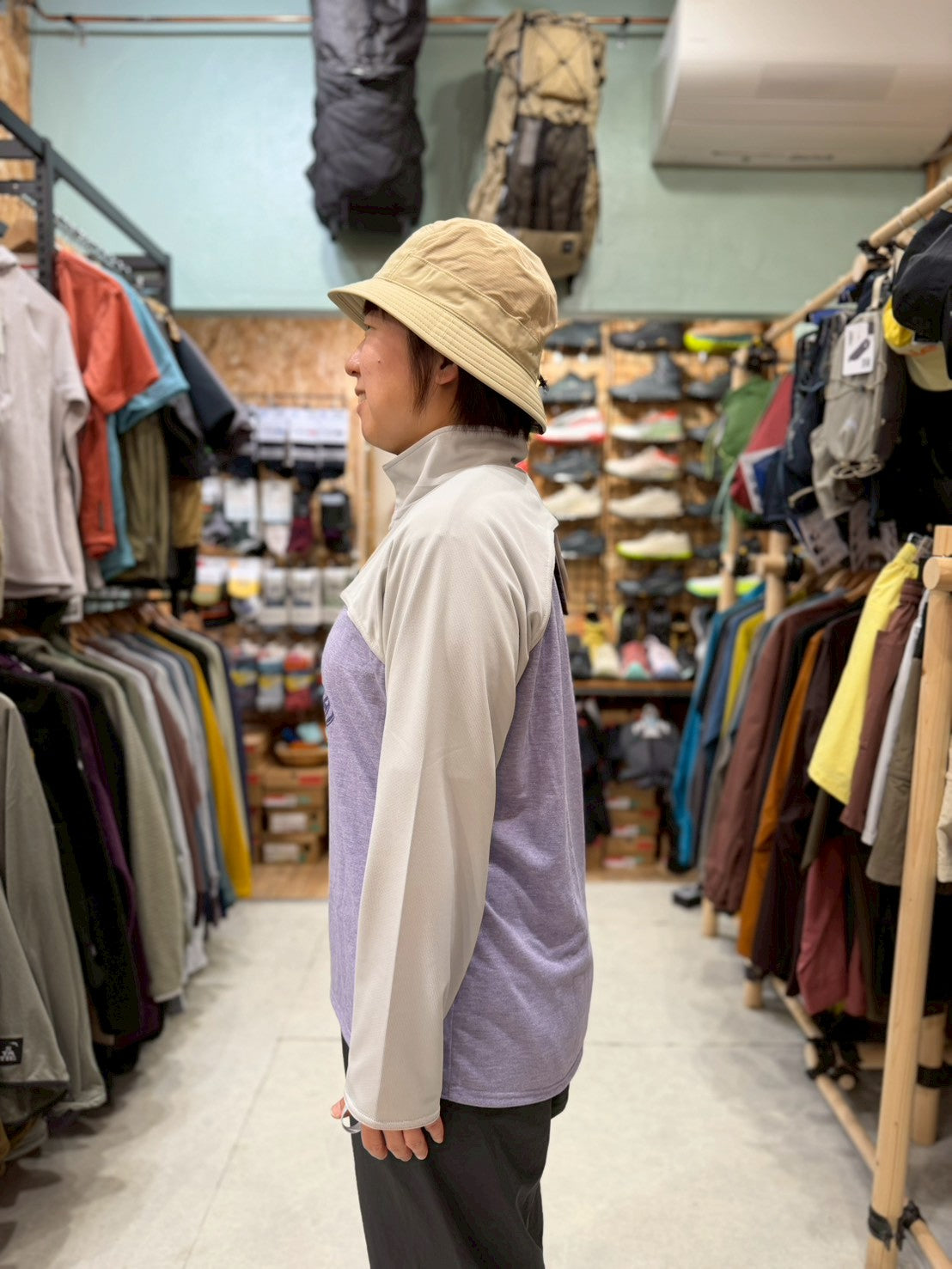 Sunproof Neck & Arm Shade（UPF50+ & 近赤外線カットポリエステルの日除け）【AXESQUIN】