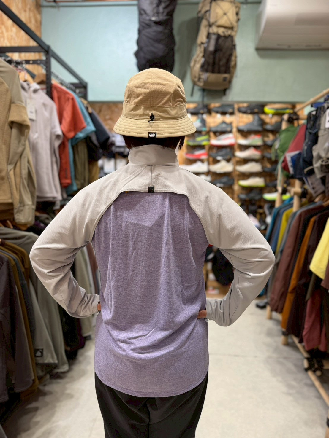 Sunproof Neck & Arm Shade（UPF50+ & 近赤外線カットポリエステルの日除け）【AXESQUIN】