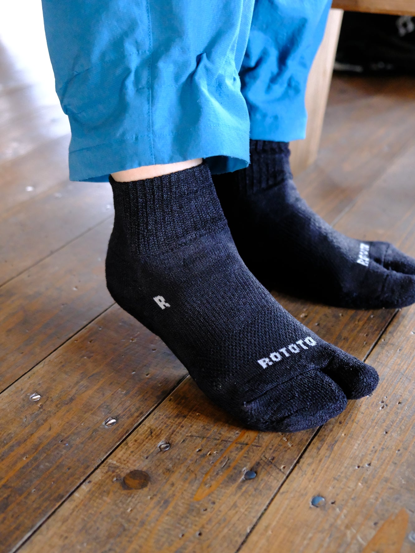 WASHI TABI PILE ANKLE SOCKS【ROTOTO】