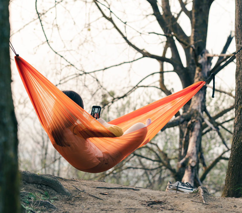 Elfy Hammock＋Eco-Straps with G-hook【LELEKA HAMMOCK】 – SANKAKU STAND