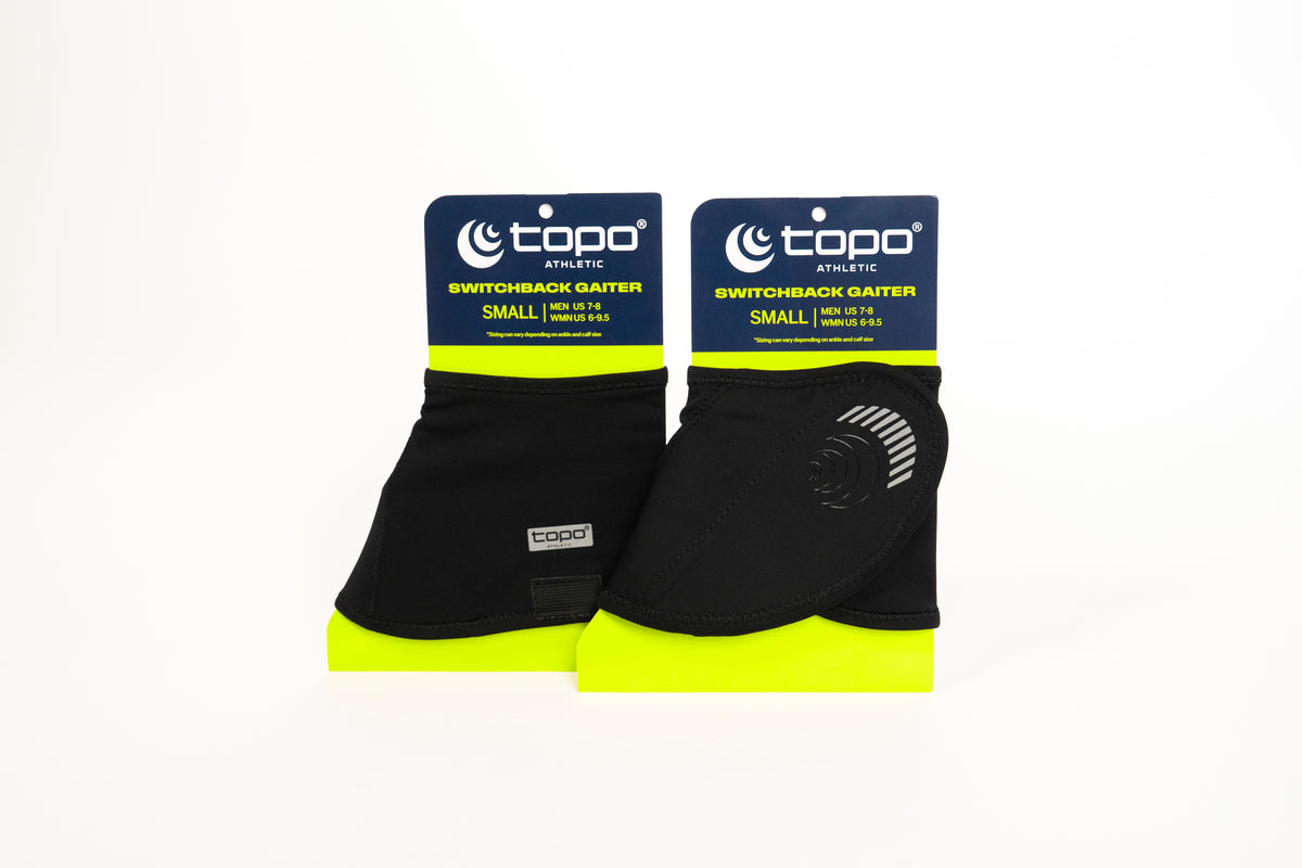 SWITCHBACK GAITER（装着簡単！伸縮性◎／ショートゲイター）【TOPO】