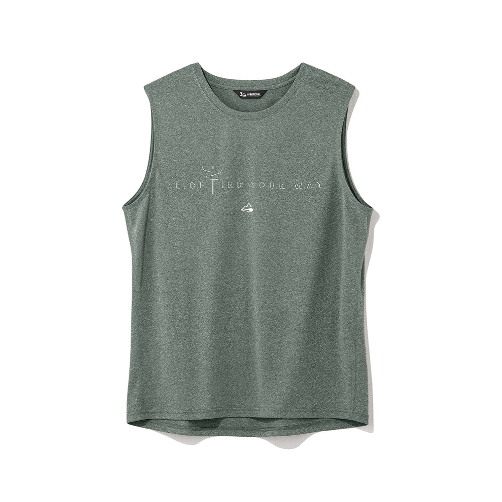 Doo-Bop Sleeveless T-Shirt（最薄の張りつかないノースリーブ）【milestone】