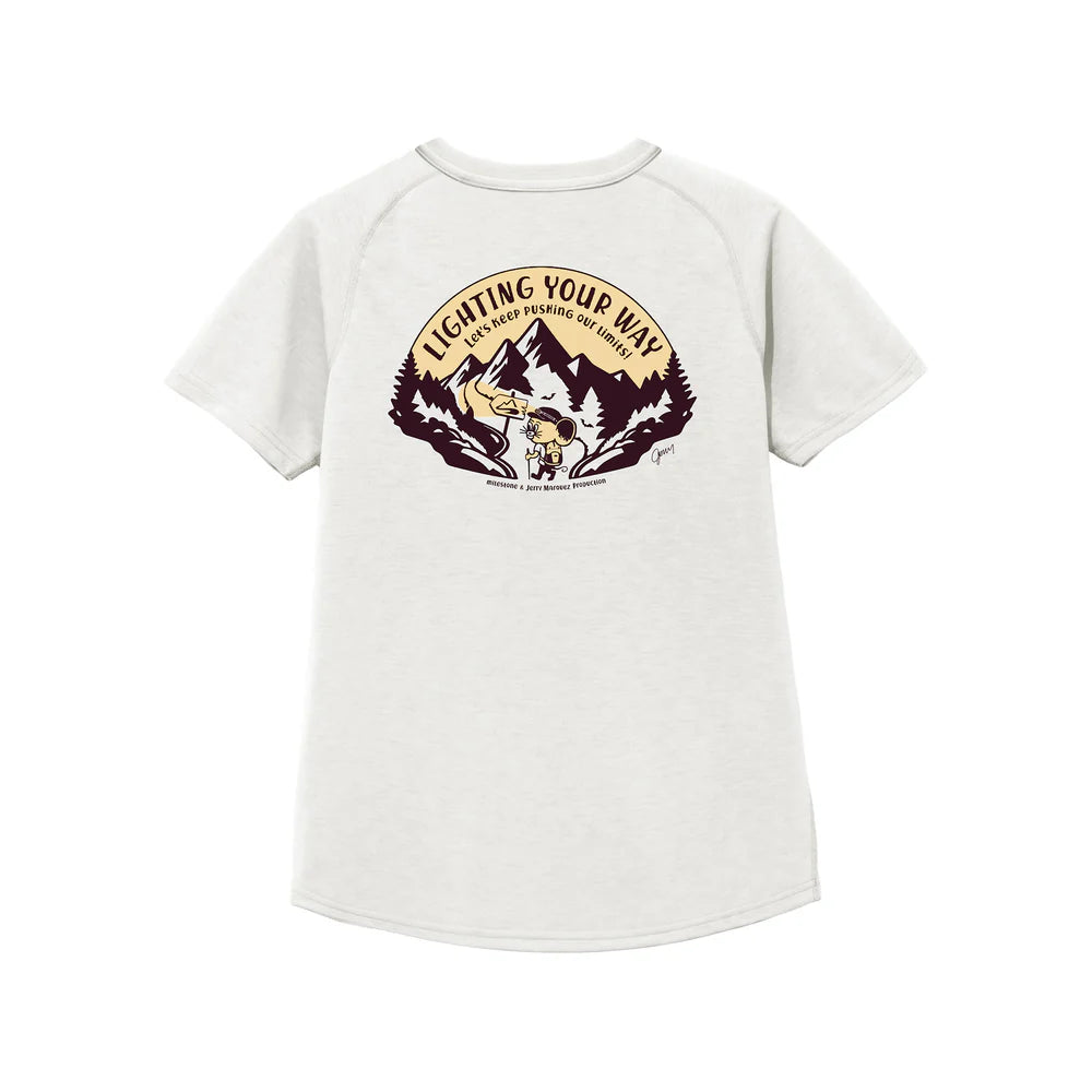 milestone Original T-Shirt Canvas "Let's Keep Pushing Our Limits!"【milestone】