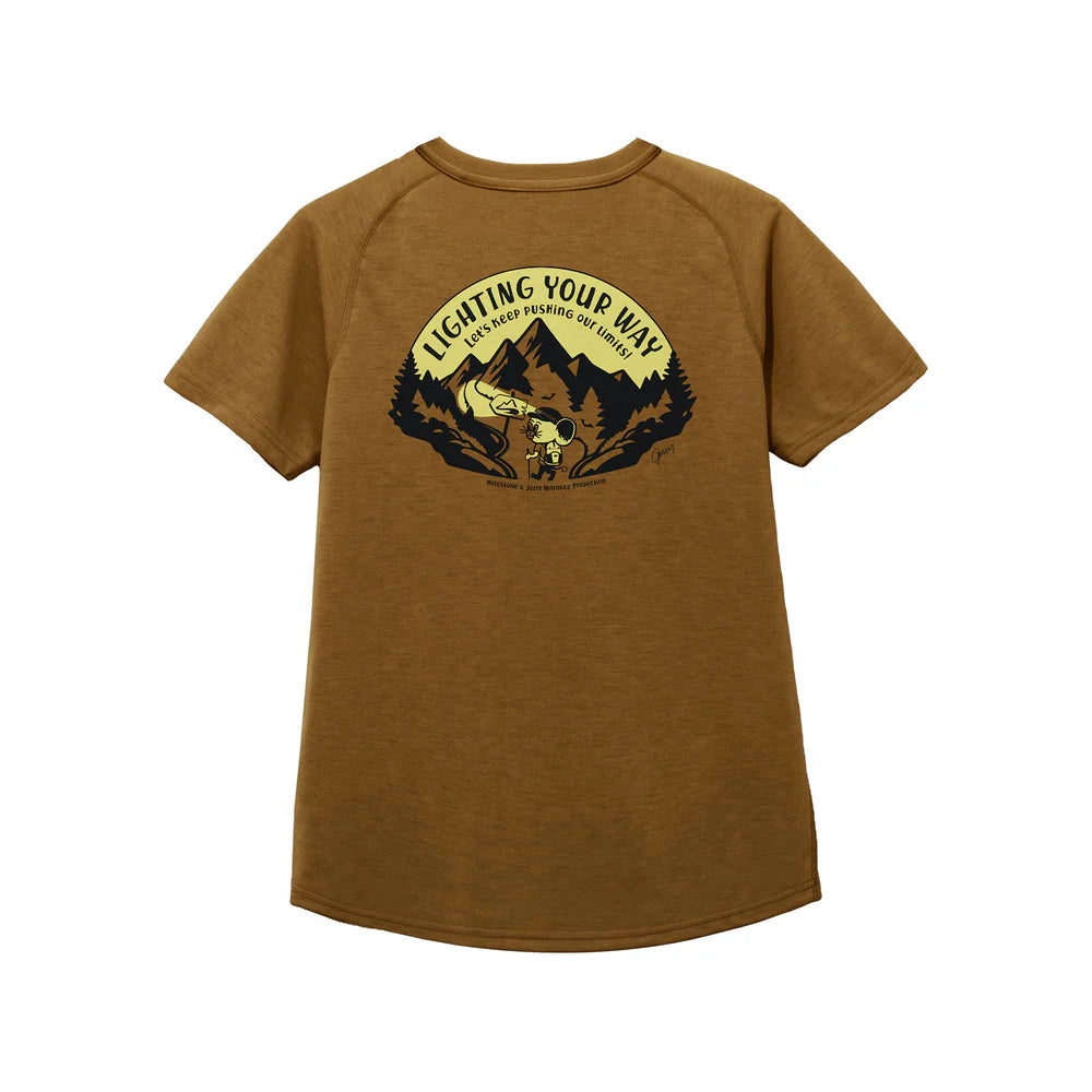 milestone Original T-Shirt Canvas "Let's Keep Pushing Our Limits!"【milestone】