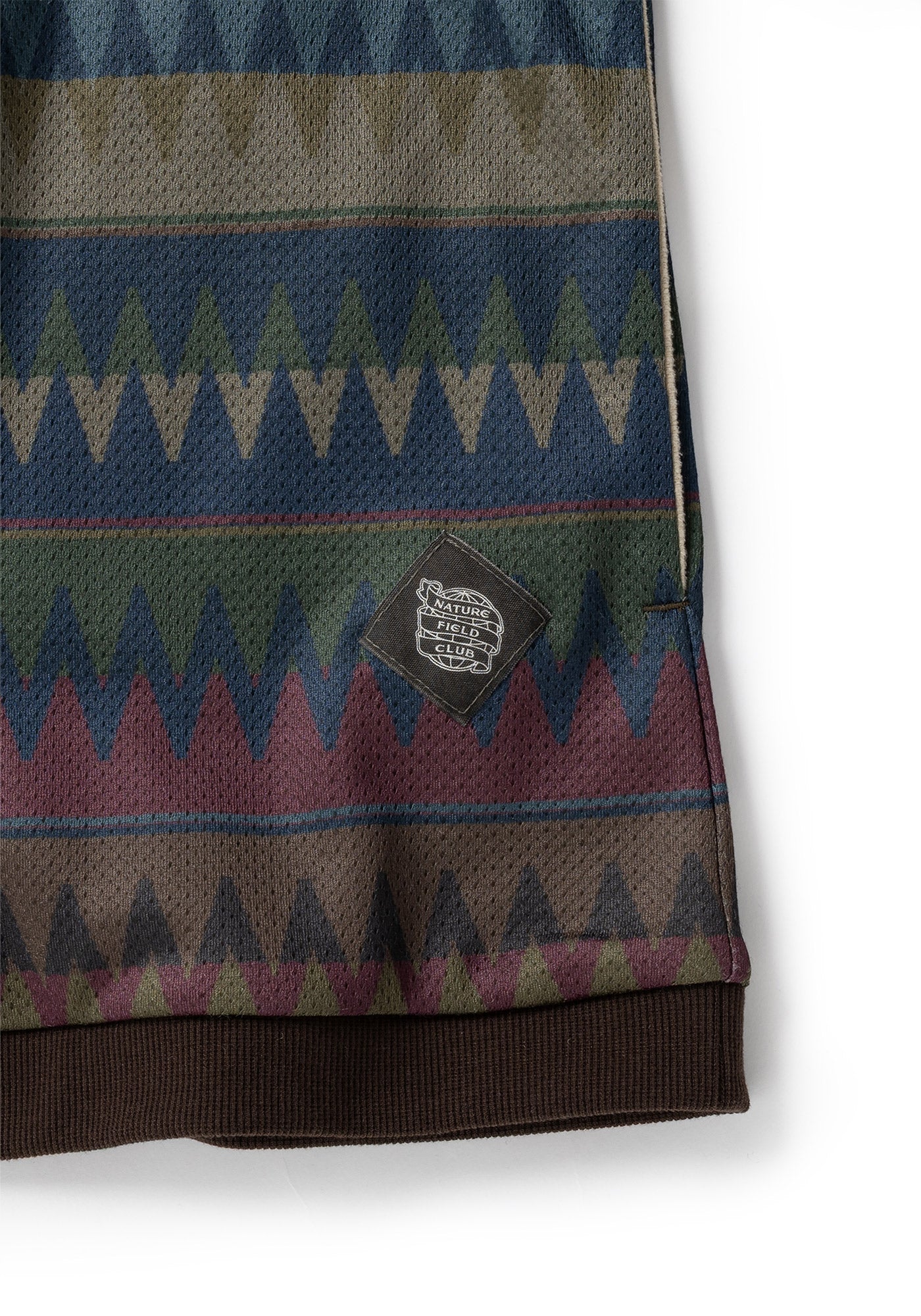 NFC Octaプリントカーディガン NF1218（総柄プリントのオクタカーディガン）【narifuri】