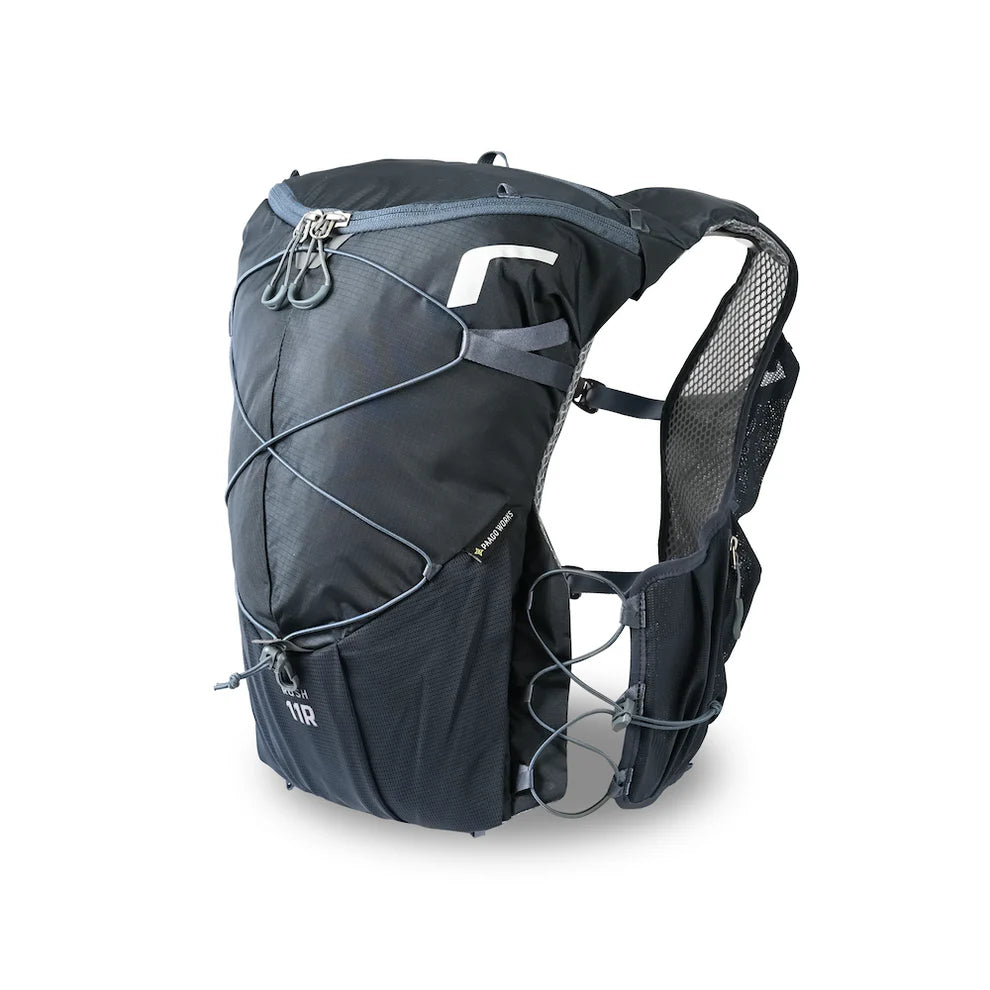 RUSH 11R 2026春モデル（12L/日帰り登山やアタックザックにも便利）【PAAGO WORKS】
