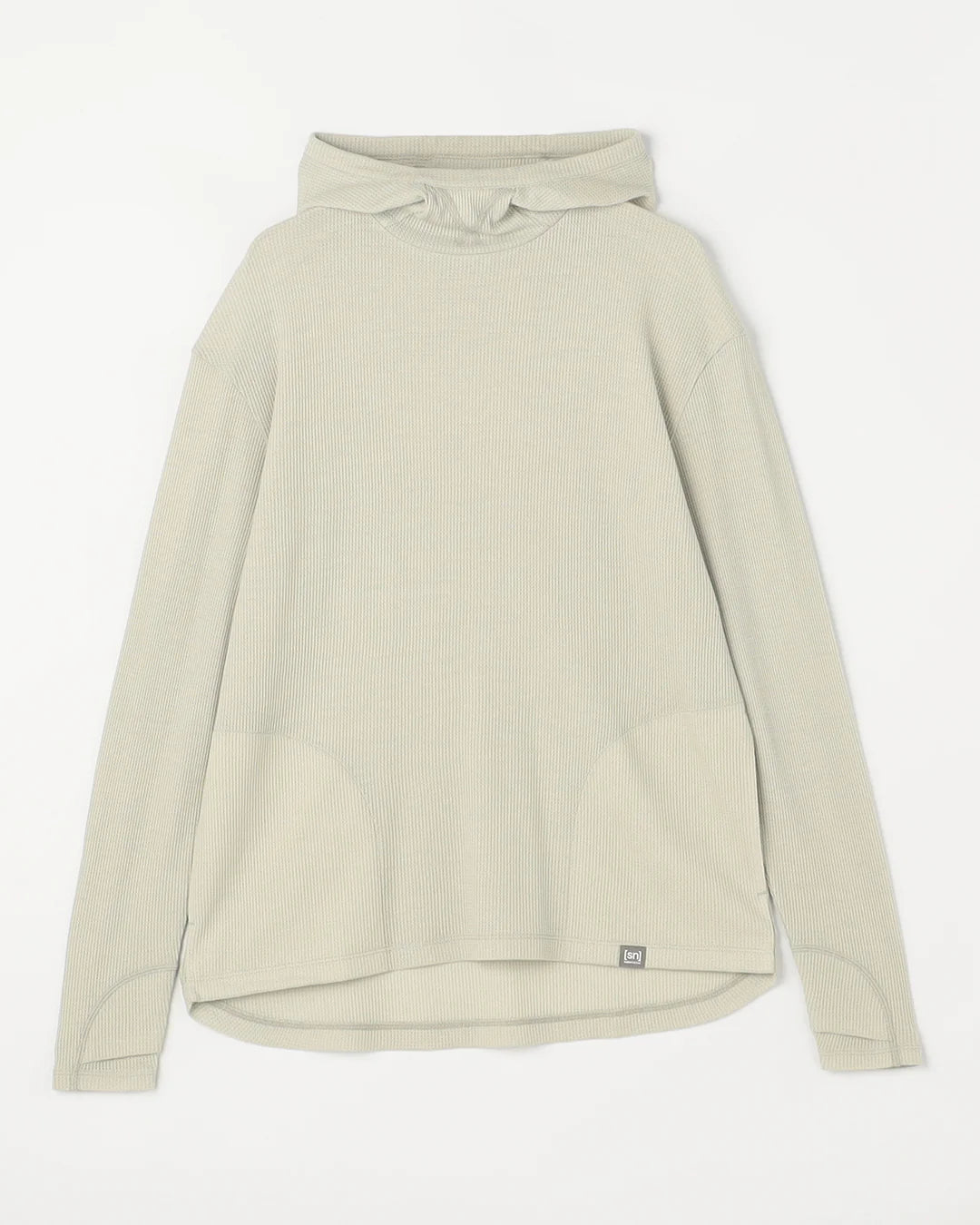 JP 190 Waffle Hoodie L/Sleeve 2(ユニセックス) 【[sn]】