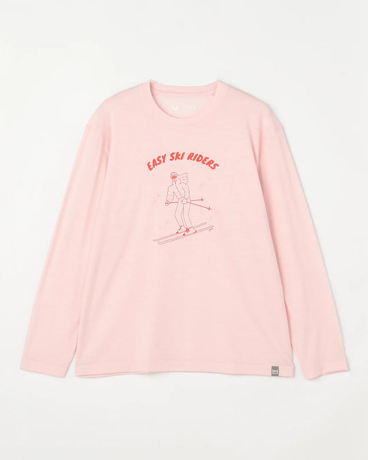 SRI.RAMANA.RITA.YOGUE×[sn] Printed L/Sleeve T-Shirt【[sn]】