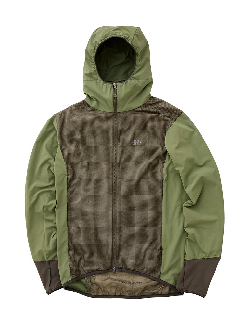 HPPE Wind Hoody（ウォッチウインドウ付き/手首に小銭や鍵が入るポケット）【Teton Bros.】