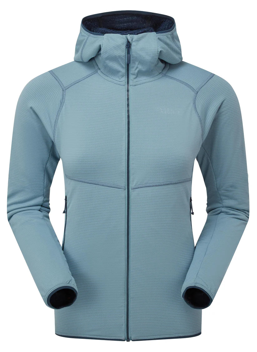 Evolute Hoody W's（断熱・通気・ストレッチ・吸汗速乾・軽量）【Rab】