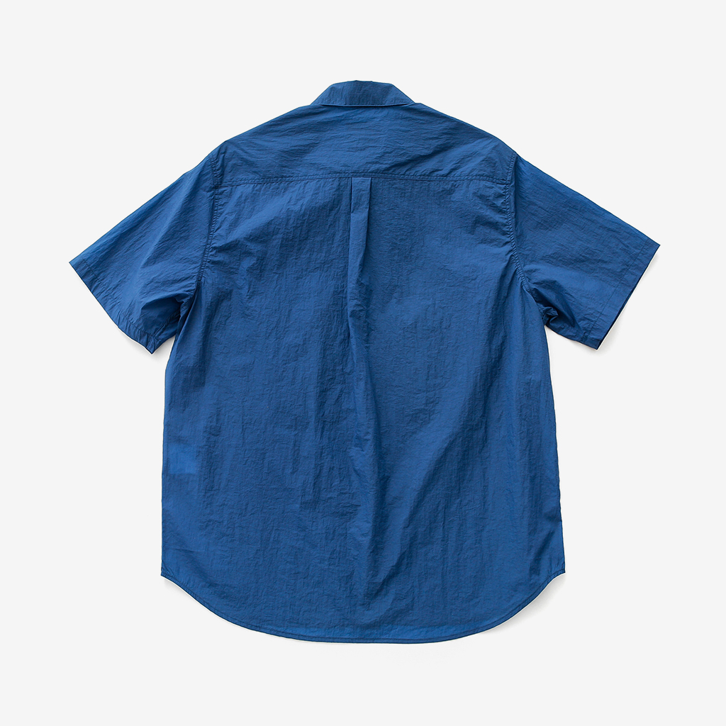 Nylon Short Sleeve Hiker Shirts（ワッシャー加工による自然なシワが特徴的な半袖シャツ）【CAYL】