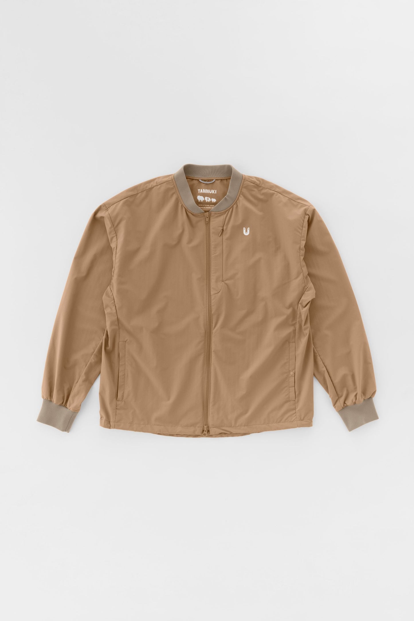 Sato Wind Blouson（通気するブルゾン型ウインドシェル）【TANNUKI】Pumpkinは当店別注色です