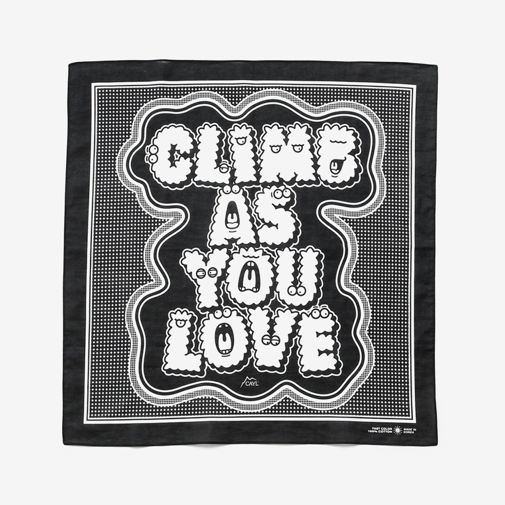 climb as you love bandana【CAYL】