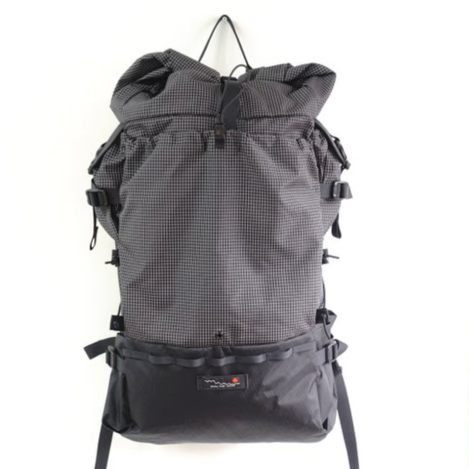 Flap pack35（小屋泊・テント泊に／外ポケット充実／35L）【aruku trail runner】