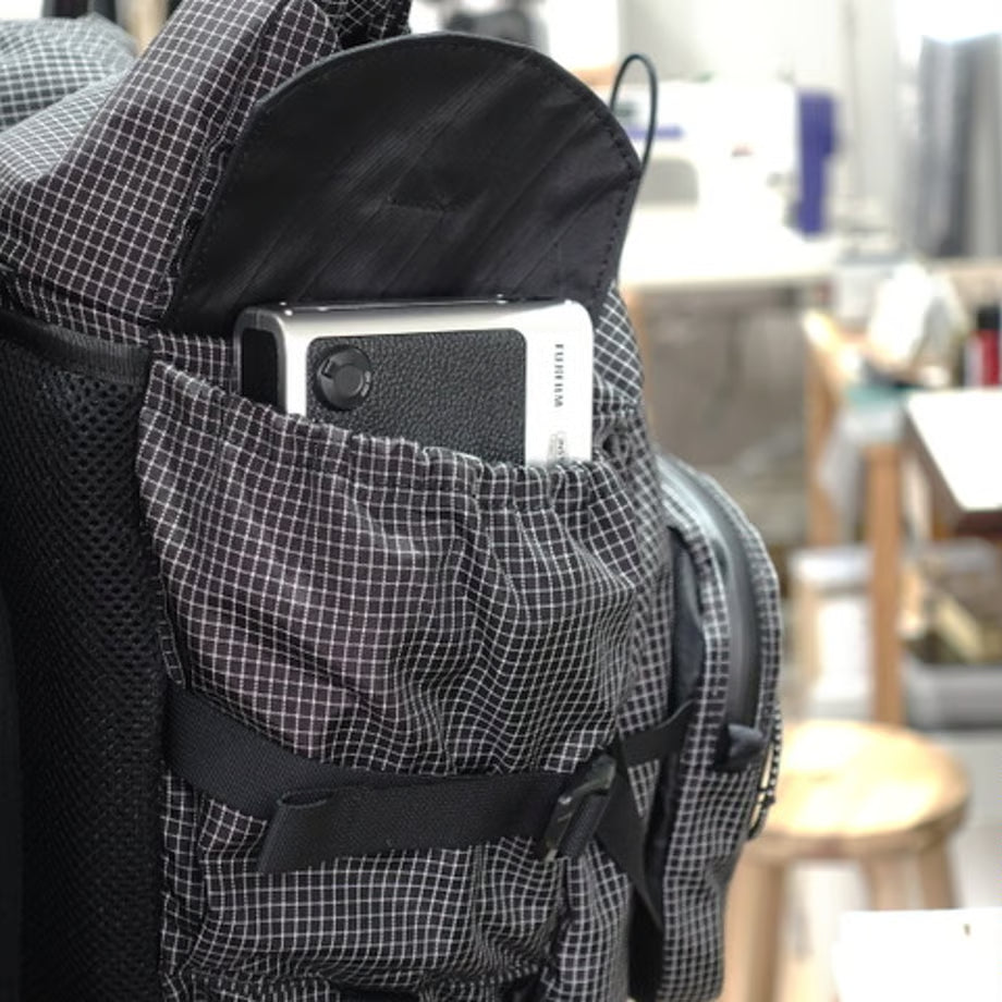 Flap pack35（小屋泊・テント泊に／外ポケット充実／35L）【aruku trail runner】
