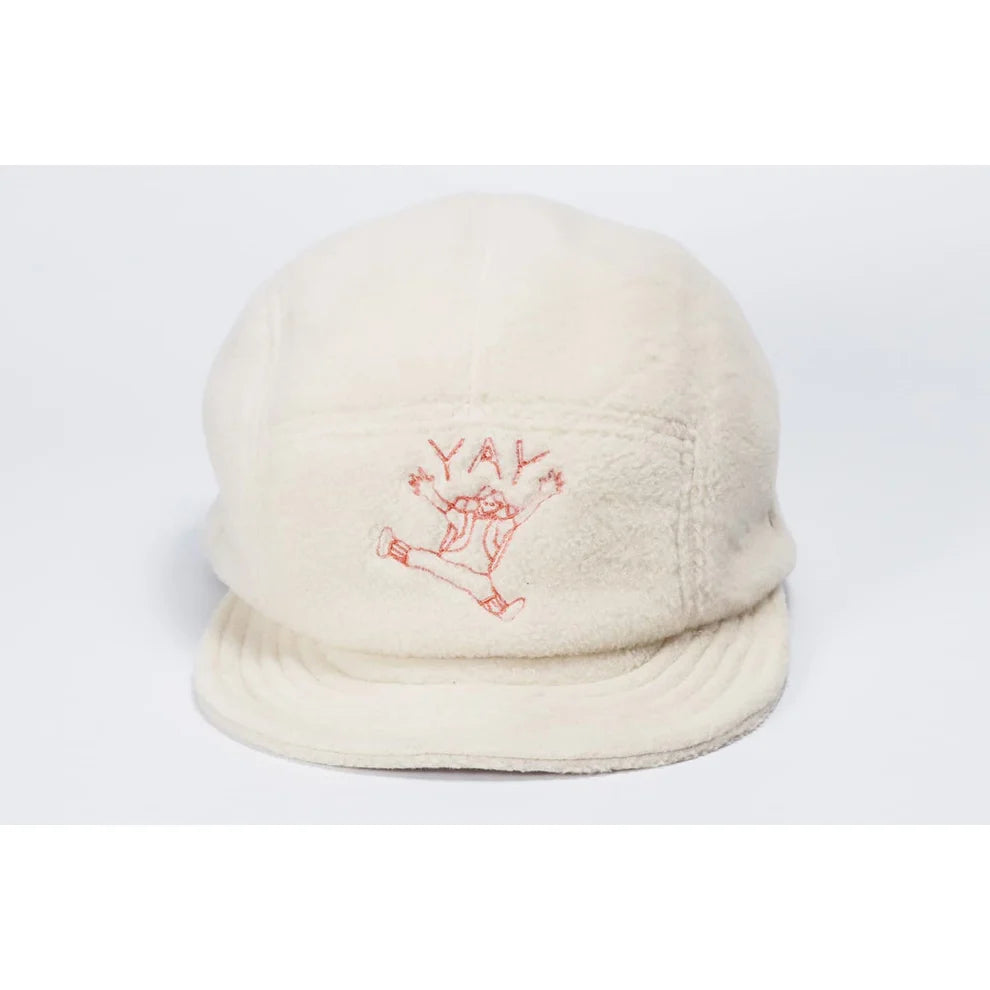 YAY Cap（フリース/刺繍/ツバの角度を変えられる） 【halo commodity】