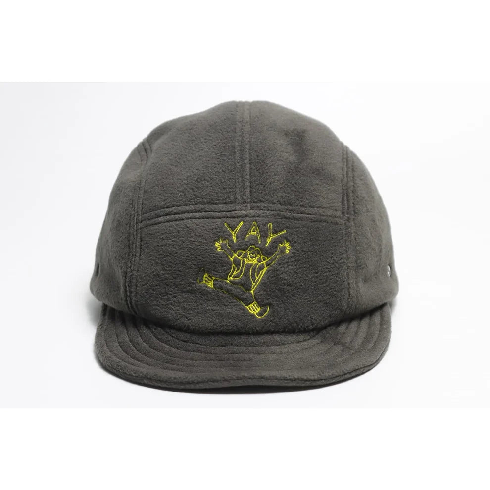 YAY Cap（フリース/刺繍/ツバの角度を変えられる） 【halo commodity】