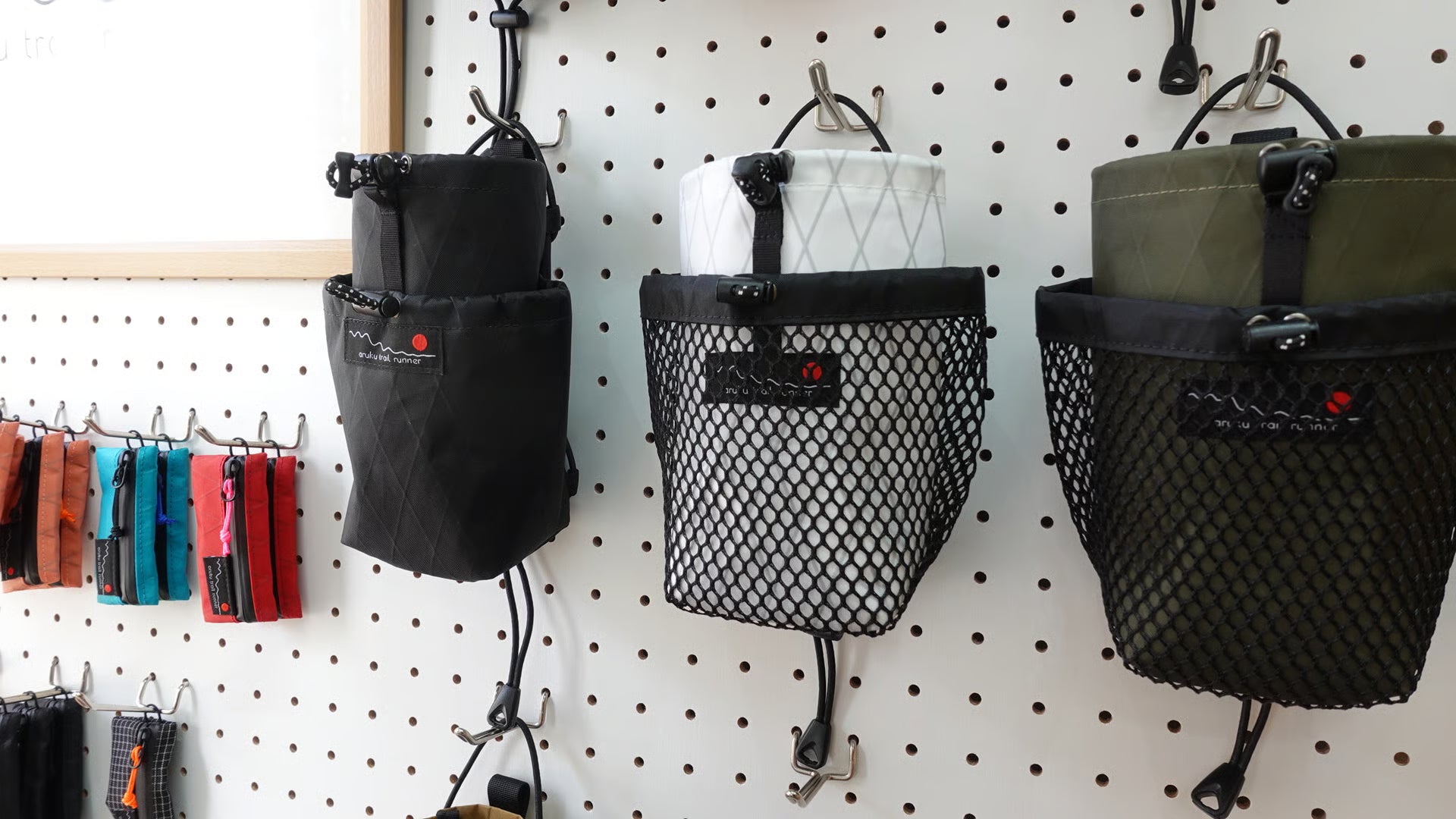 Colleen Wilcox 計4点 メッシュポケット付きボトルホルダー Bottle holder SLIM（メッシュポケット付きボトルホルダー／スリム