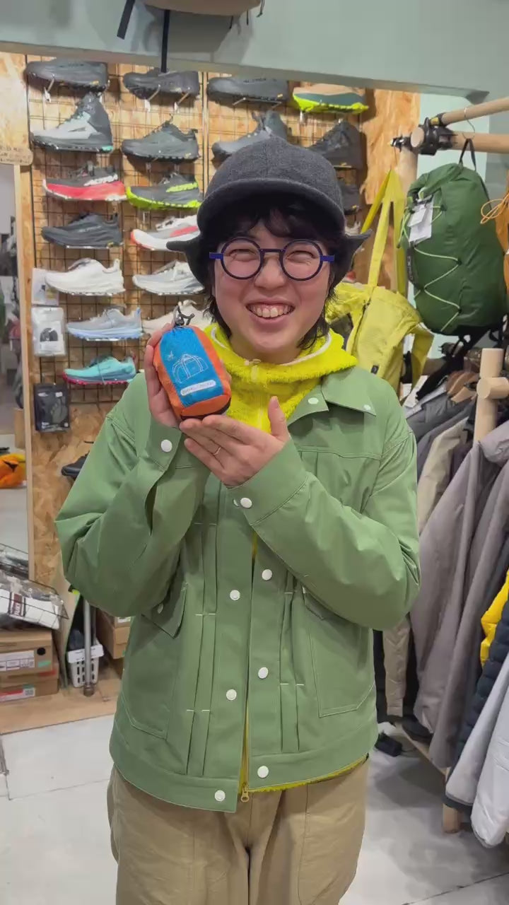 Duffle In Pocket（コンパクトに畳めるダッフルバッグ／ジッパー付き