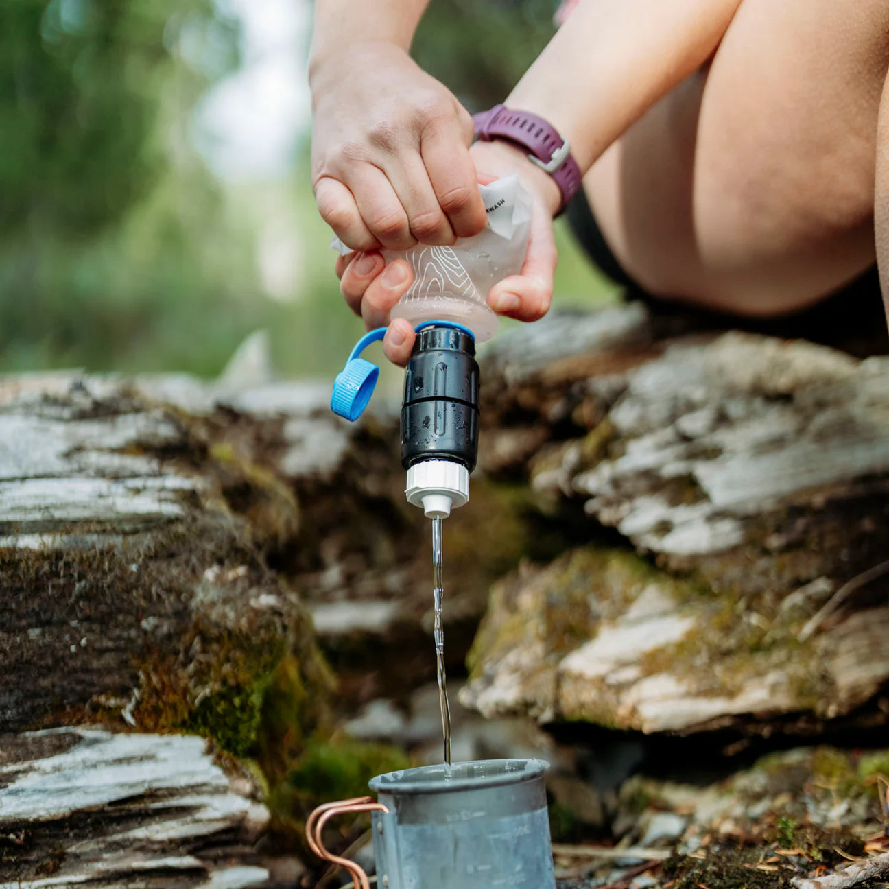 MICRO SQUEEZE FILTER WITH CNOC PREMIUM 750ml POUCH【Sawyer】