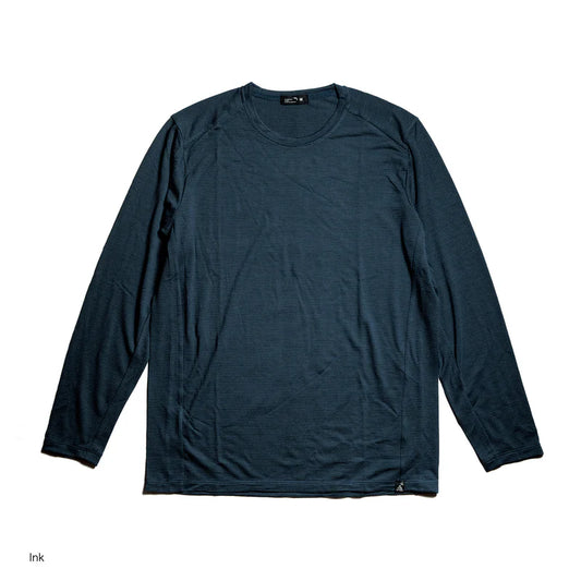 ALL ELEVATION L/S SHIRTS M's（メリノウール×ポリエステル）【STATIC】