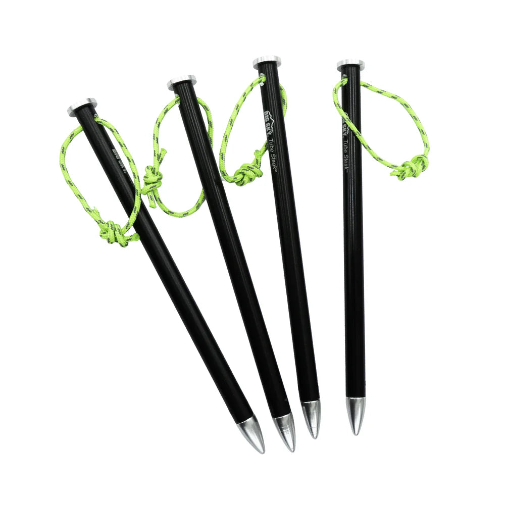 Tube Steak tent peg 15cm 4本セット（絶対にヘッドが抜けないペグ）【BIG SKY INTERNATIONAL】