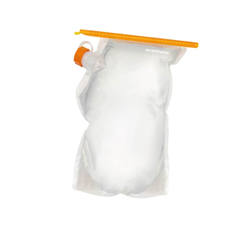 Water bag （口が大きく開く/注ぎやすい/洗いやすい/乾かしやすい/２L・３L）【EVERNEW】